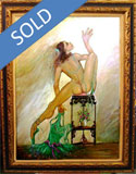 ballerina a la luz leo 30x40