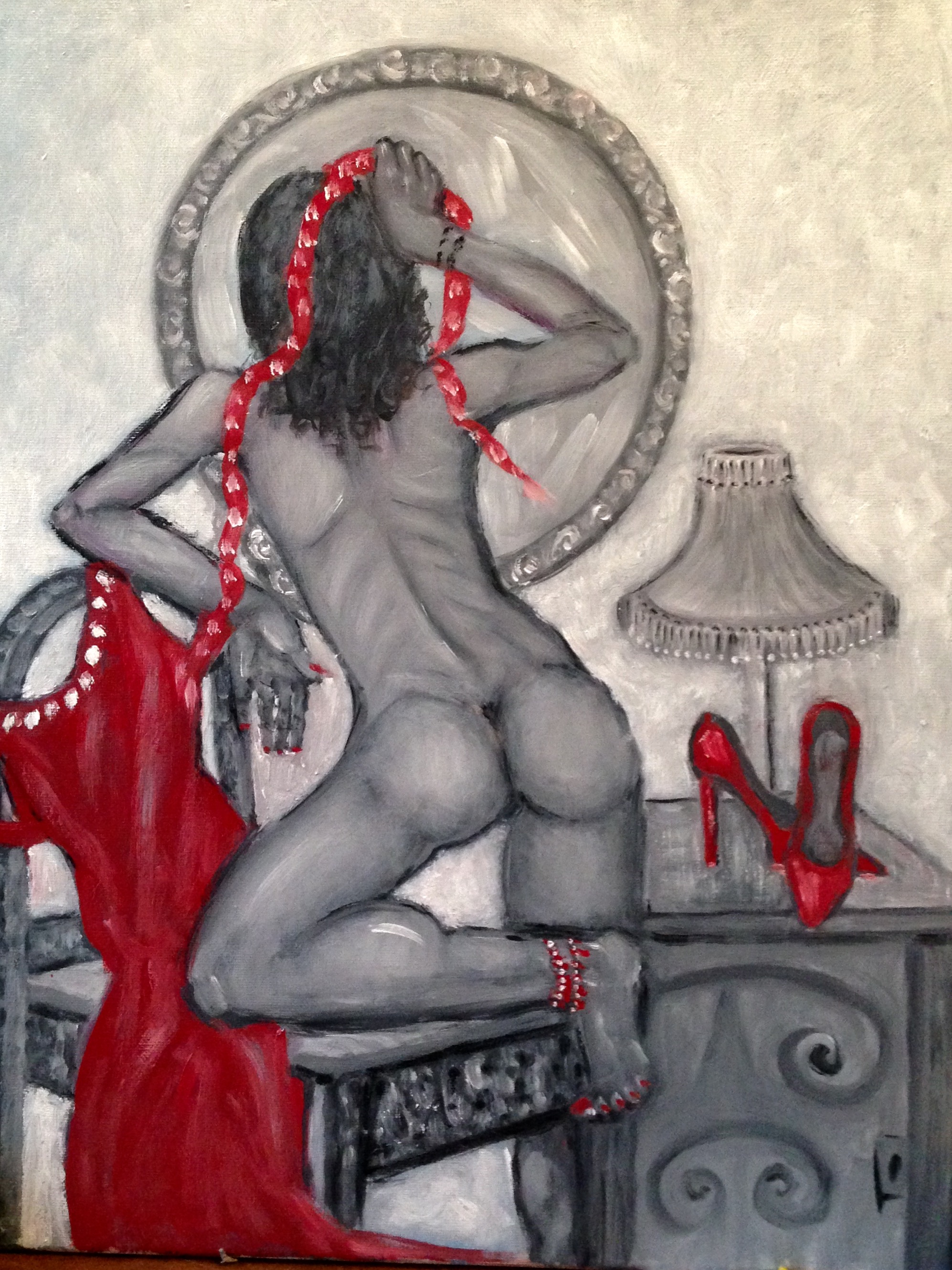 tacones rojos